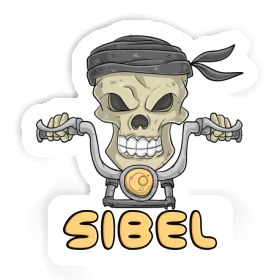 Sticker Sibel Motorbike Rider Image