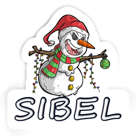 Sticker Bad Snowman Sibel Image