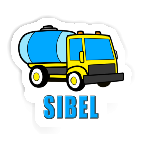 Sticker Sibel Water Truck Image