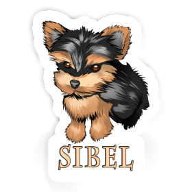 Yorkshire Terrier Sticker Sibel Image