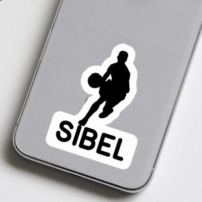 Basketball Player Sticker Sibel Notebook Image