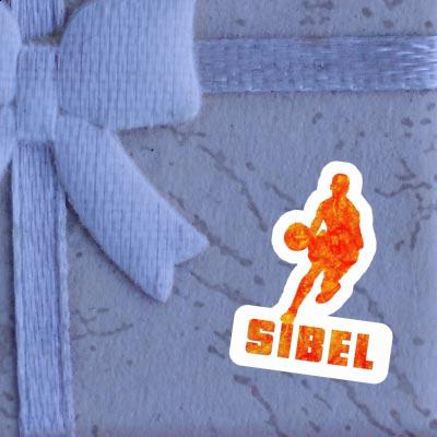 Joueur de basket-ball Autocollant Sibel Gift package Image