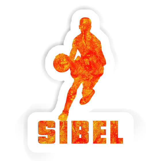 Joueur de basket-ball Autocollant Sibel Image