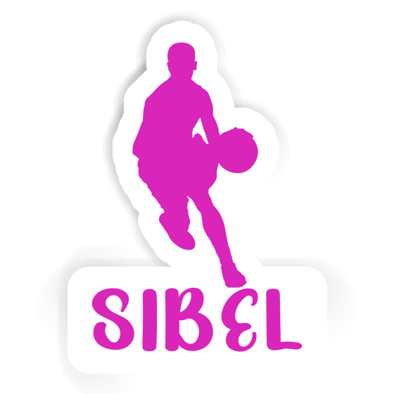 Joueur de basket-ball Autocollant Sibel Gift package Image