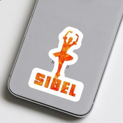 Sticker Sibel Ballerina Notebook Image