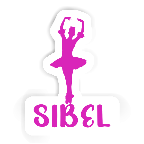 Sibel Sticker Ballerina Notebook Image