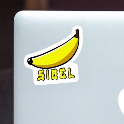 Sticker Sibel Banane Laptop Image