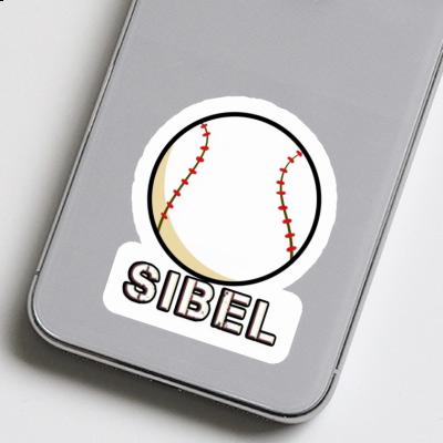 Sibel Sticker Baseball Ball Image