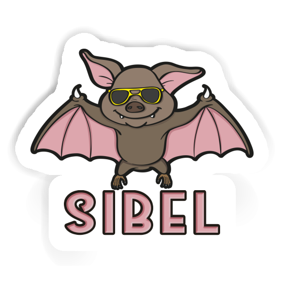 Sticker Bat Sibel Laptop Image