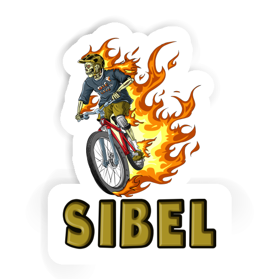 Sticker Biker Sibel Notebook Image