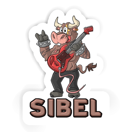 Rocking Bull Sticker Sibel Notebook Image