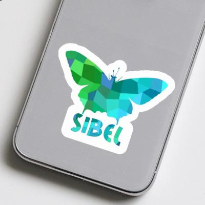 Sticker Sibel Butterfly Notebook Image