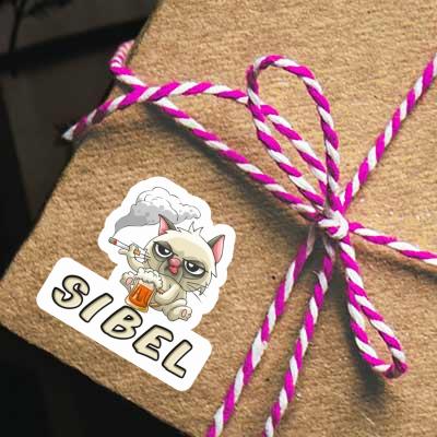 Sibel Sticker Bad Cat Notebook Image