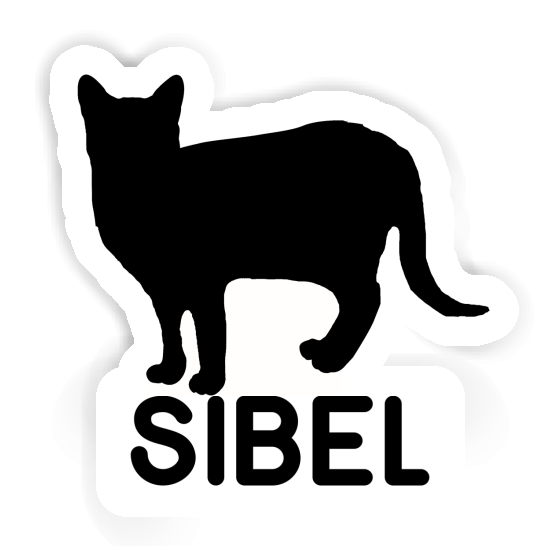 Sticker Sibel Cat Gift package Image