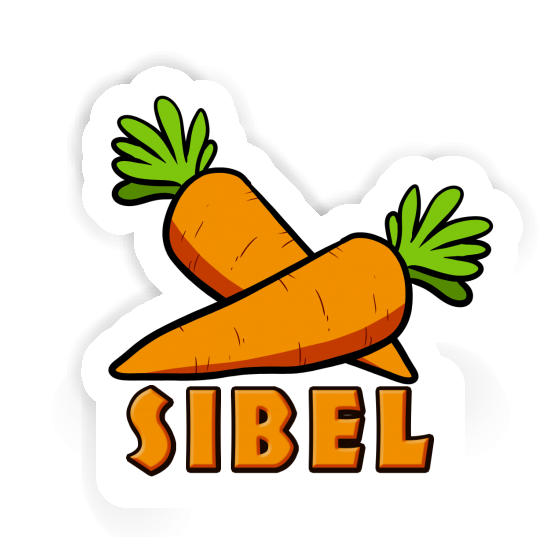 Sticker Sibel Carrot Gift package Image