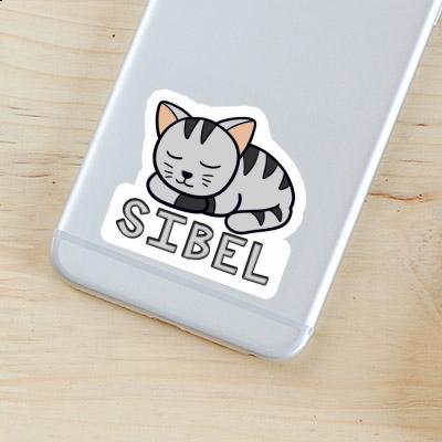 Sticker Sibel Cat Laptop Image