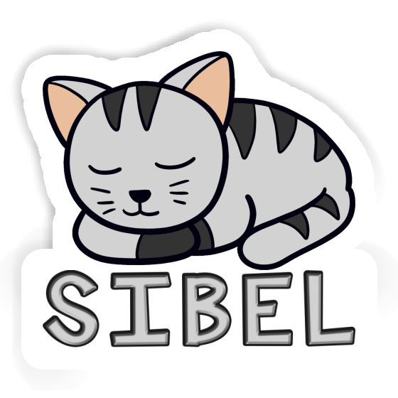 Sticker Sibel Cat Gift package Image