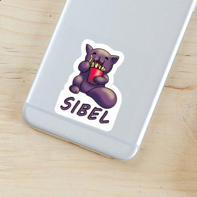 Sticker Sibel Cat Notebook Image