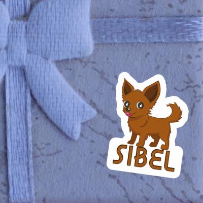 Sibel Autocollant Chihuahua Gift package Image