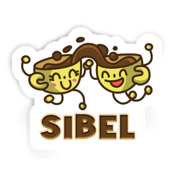 Sticker Coffee Sibel Gift package Image