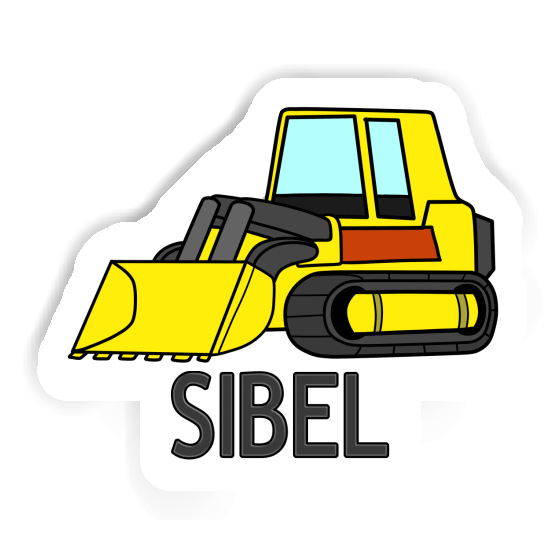 Sticker Sibel Crawler Loader Notebook Image