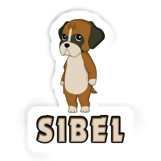 Sibel Autocollant German Boxer Image