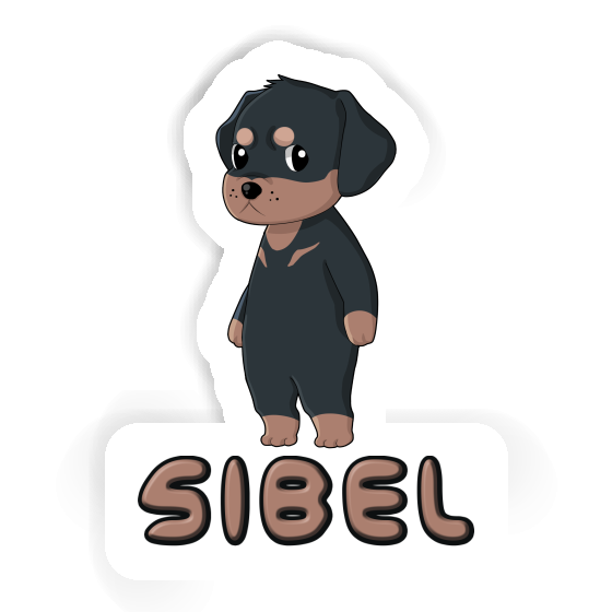 Autocollant Sibel Rottweiler Gift package Image