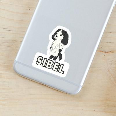 Sticker Sibel English Cocker Spaniel Gift package Image