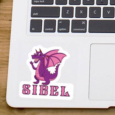 Mutterdrache Sticker Sibel Laptop Image