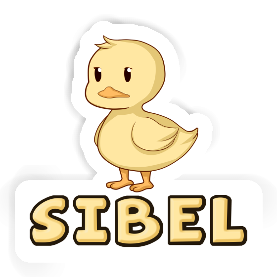 Sticker Duck Sibel Image