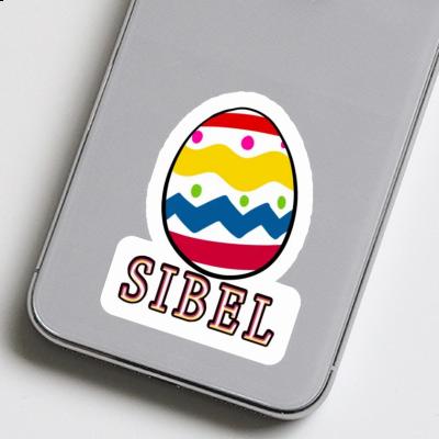 Sticker Easter Egg Sibel Gift package Image