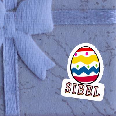 Sticker Easter Egg Sibel Gift package Image