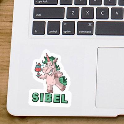 Sticker Party Unicorn Sibel Image