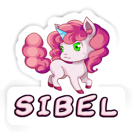 Sibel Sticker Unicorn Notebook Image