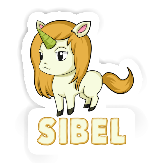 Sticker Sibel Unicorn Image