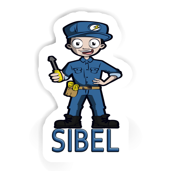 Sibel Sticker Electrician Gift package Image