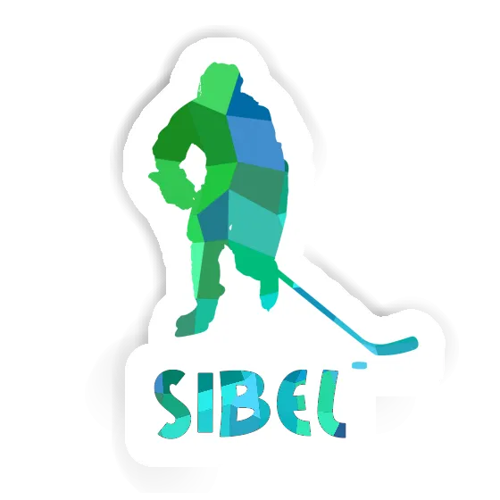 Sticker Sibel Eishockeyspieler Gift package Image