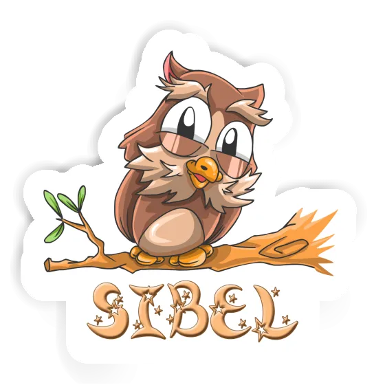 Sibel Sticker Owl Image