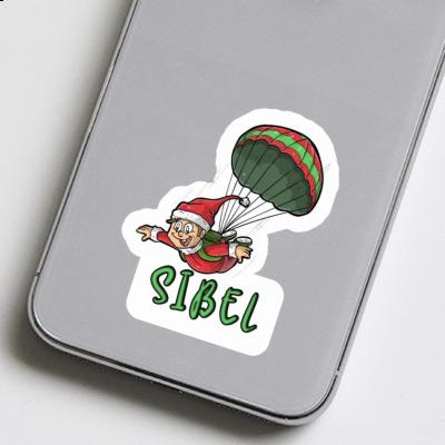 Sticker Skydiver Sibel Gift package Image