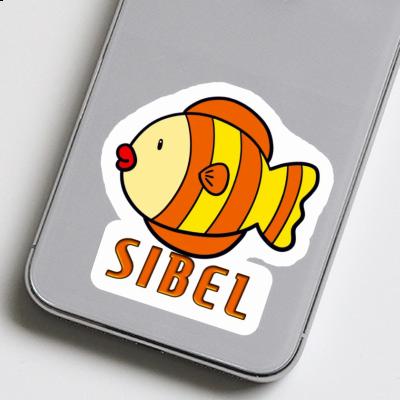 Aufkleber Fisch Sibel Gift package Image