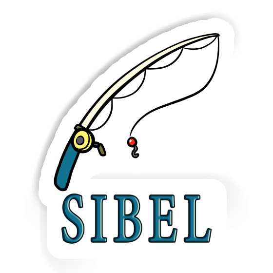 Fishing Rod Sticker Sibel Image