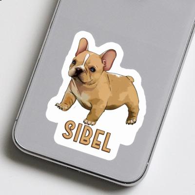 Sibel Autocollant Bouledogue Laptop Image