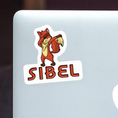 Sticker Sibel Dabbing Fox Gift package Image