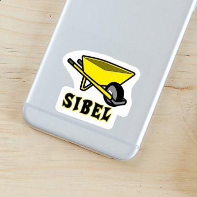 Sticker Wheelbarrow Sibel Notebook Image