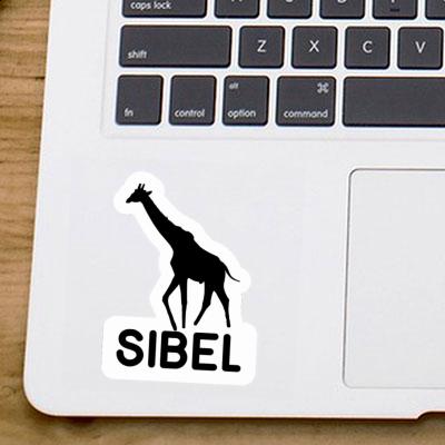 Sticker Giraffe Sibel Gift package Image