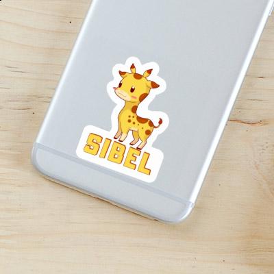 Sticker Sibel Giraffe Notebook Image