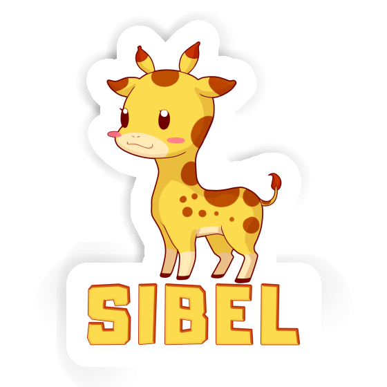 Sibel Sticker Giraffe Gift package Image