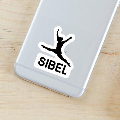 Sticker Sibel Gymnast Laptop Image