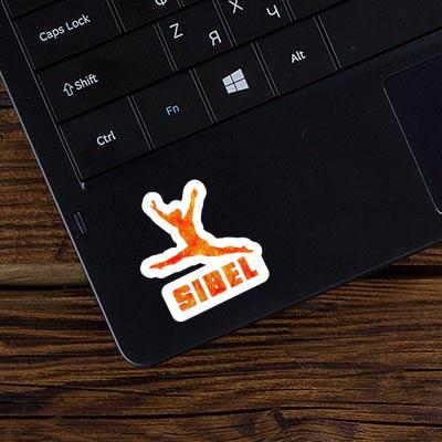 Sticker Sibel Gymnast Laptop Image