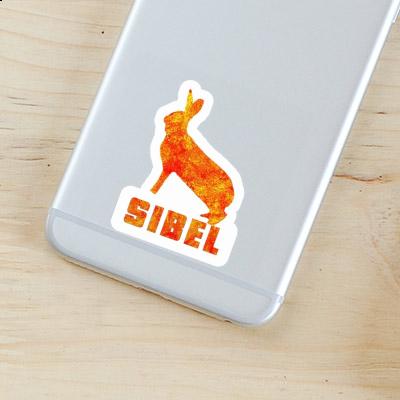 Sibel Sticker Kaninchen Laptop Image